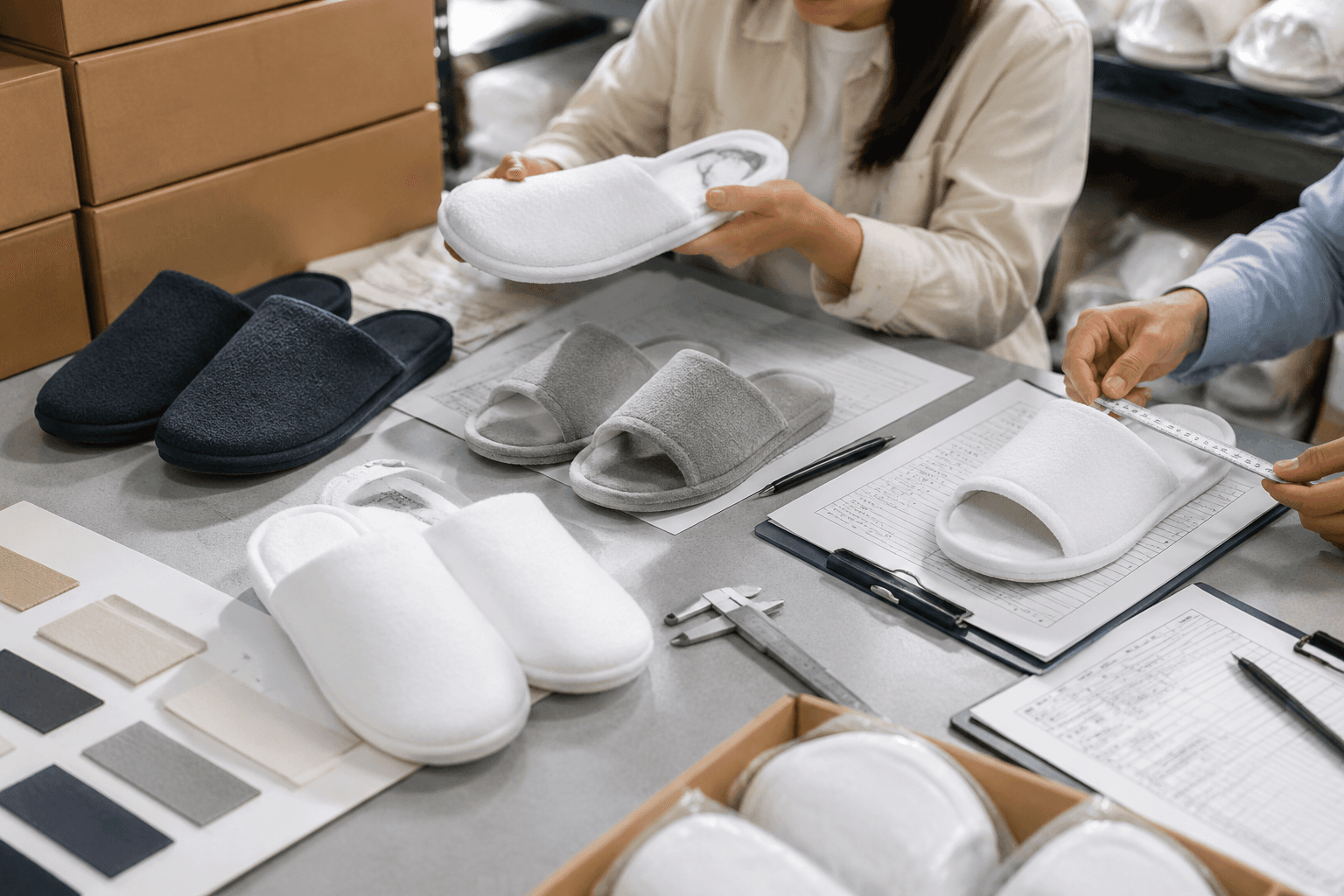 Closed Toe vs Open Toe Hotel Slippers Cost Comparison: Fit, Carton, MOQ, and QC Checks sourcing guide hero image