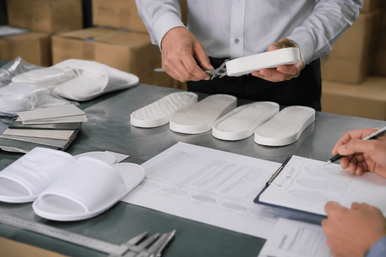 EVA sole thickness for disposable hotel slippers: RFQ guide for hotel importers sourcing guide hero image