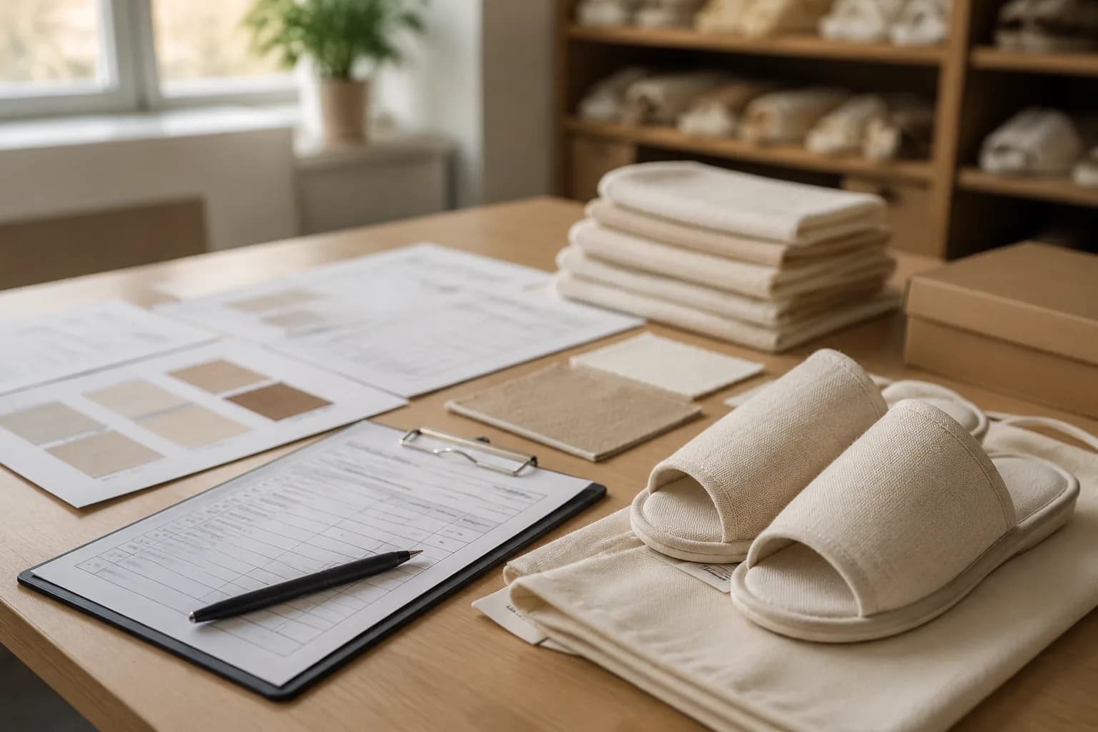 Quality test reports and inspection documents