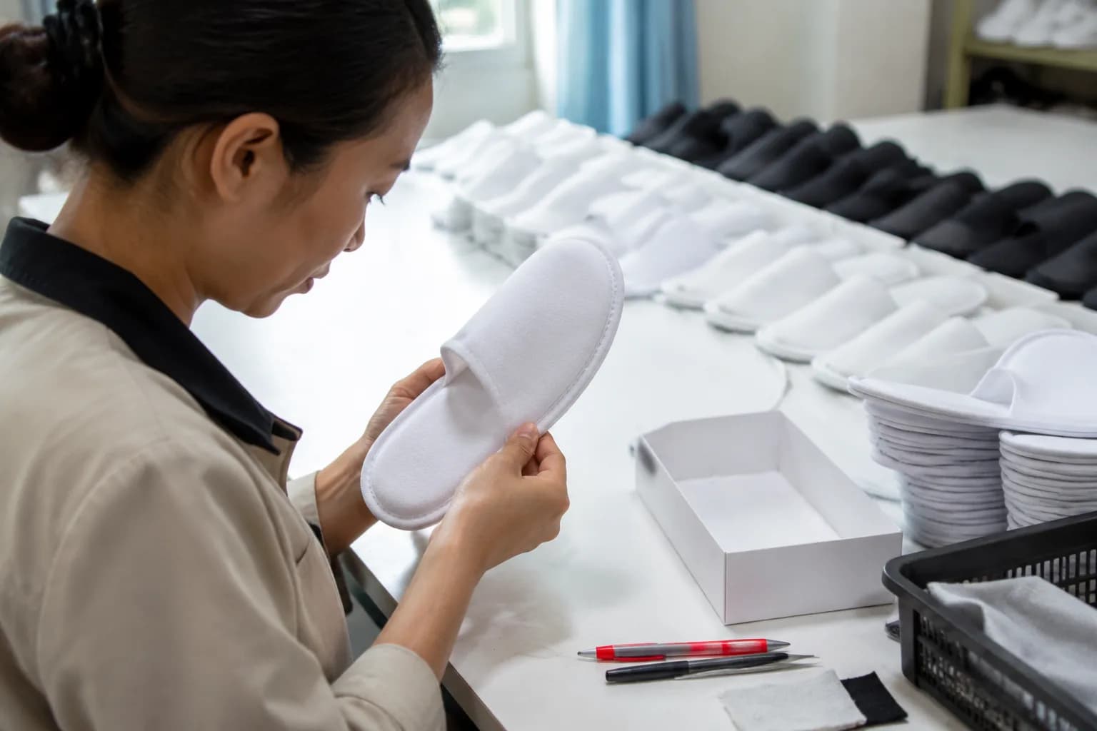 Quality control inspection process
